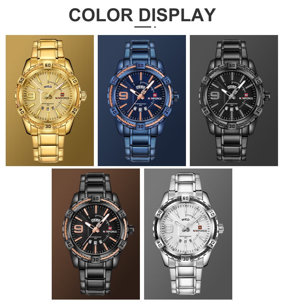 Men's Fashion Waterproof Watches