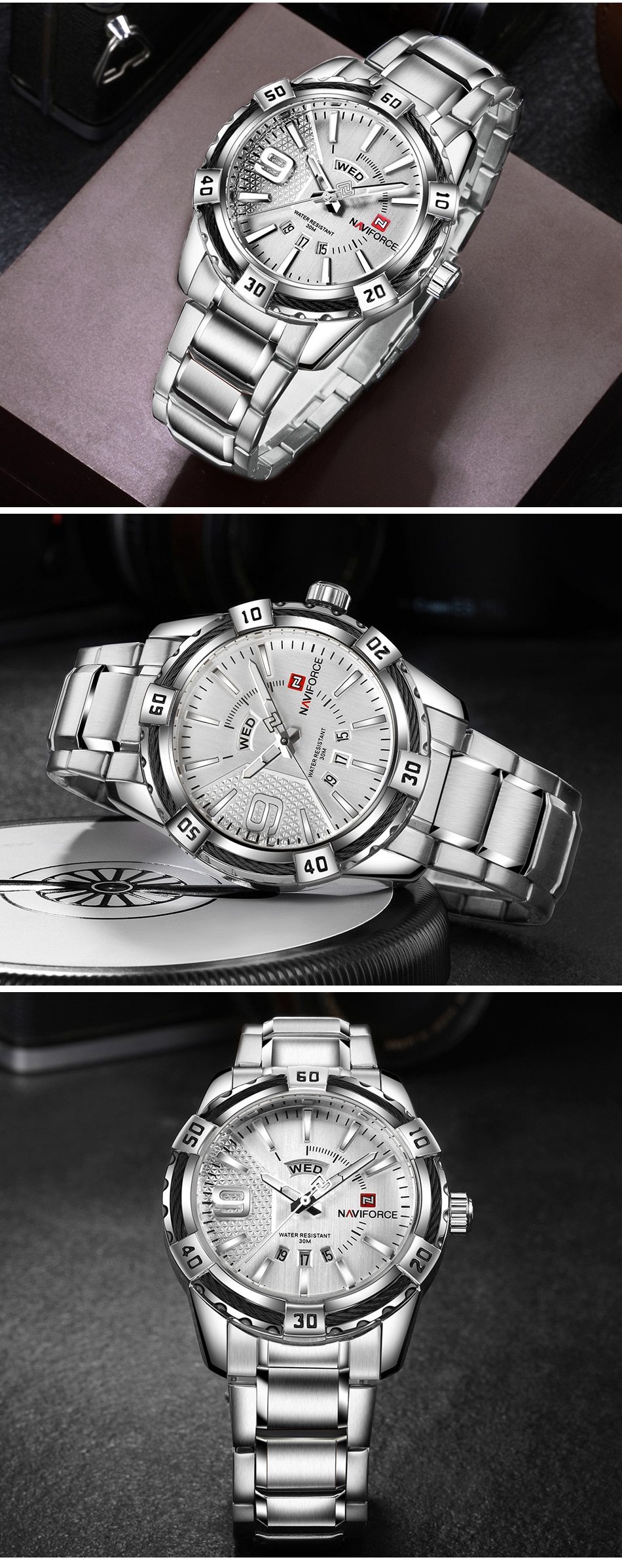 Men's Fashion Waterproof Watches