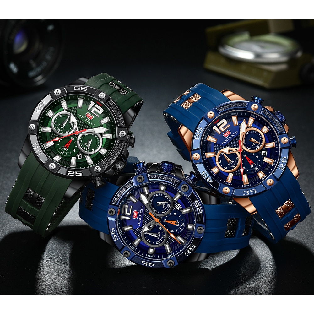 Men's Sports Waterproof Watches