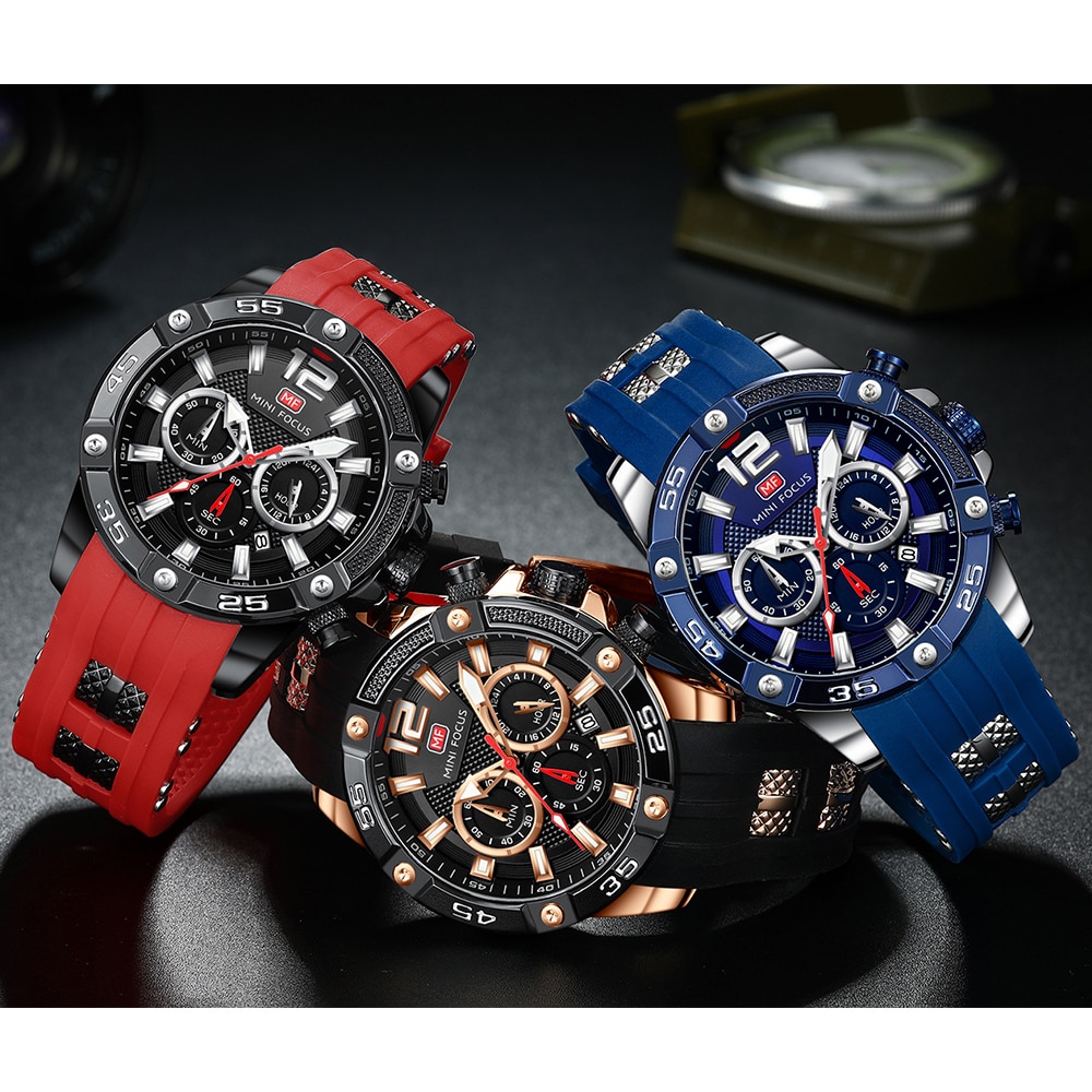 Men's Sports Waterproof Watches