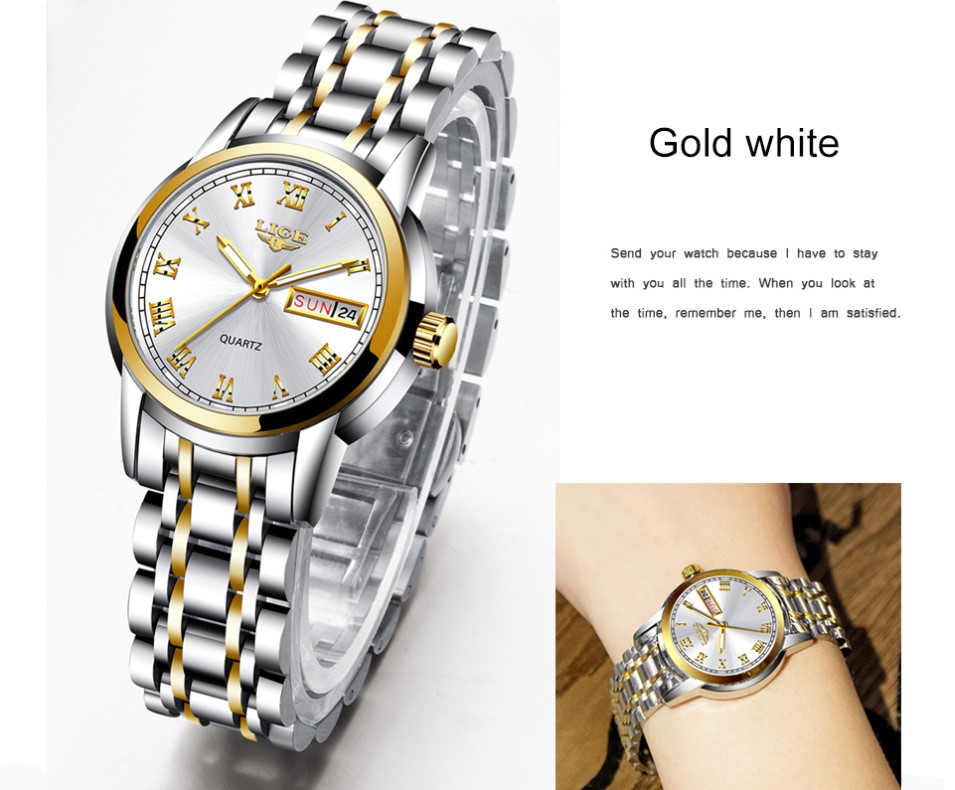 Women's Luxury Stainless Steel Bracelet Watches