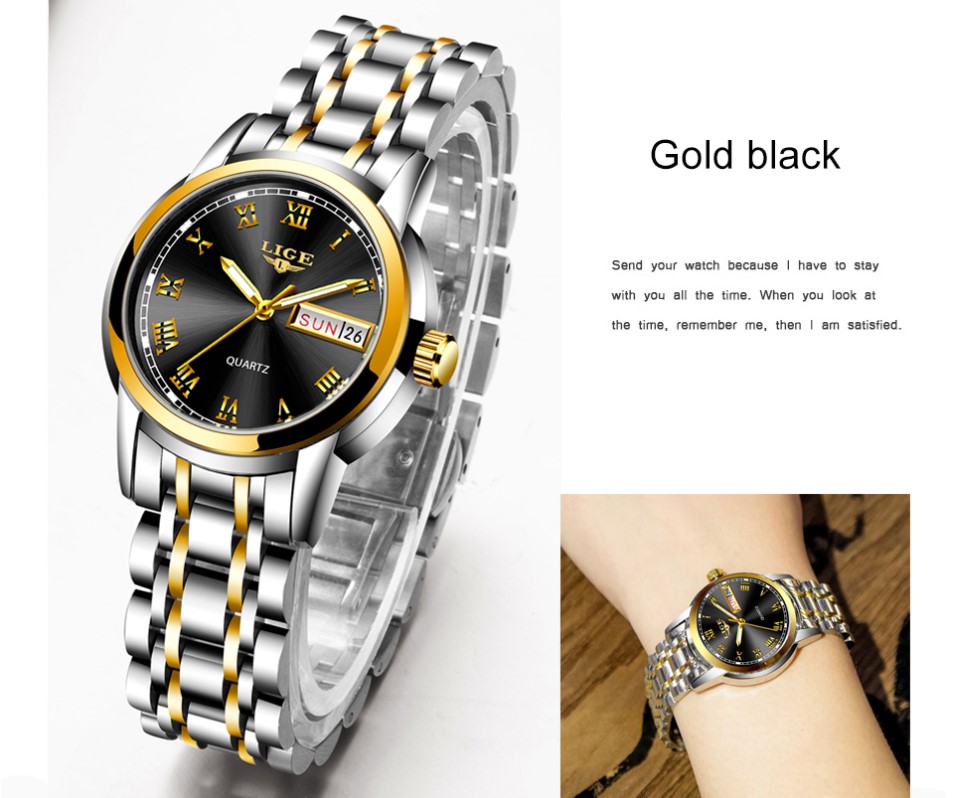 Women's Luxury Stainless Steel Bracelet Watches