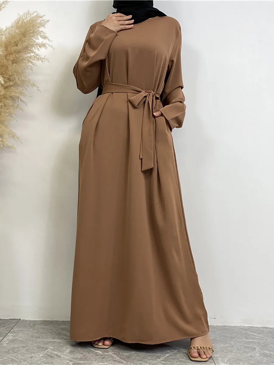 Moderate Abaya Fashion New Turkey Abaya Arab Dubai Islamic Clothing Muslim Women's Clothing Abaya Women Mose Women's Dress