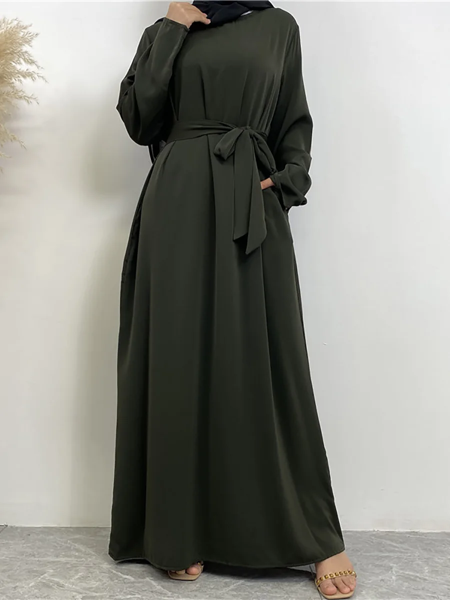 Moderate Abaya Fashion New Turkey Abaya Arab Dubai Islamic Clothing Muslim Women's Clothing Abaya Women Mose Women's Dress