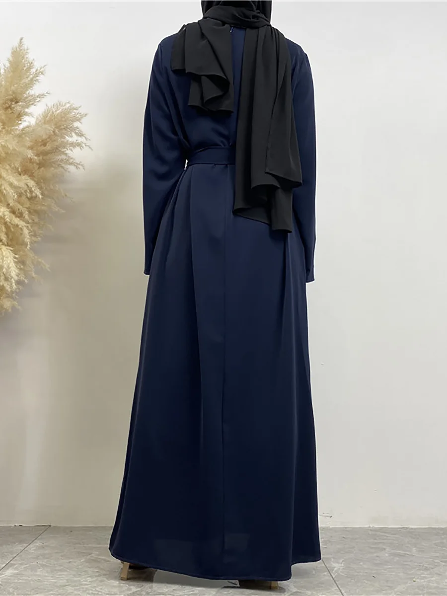 Moderate Abaya Fashion New Turkey Abaya Arab Dubai Islamic Clothing Muslim Women's Clothing Abaya Women Mose Women's Dress