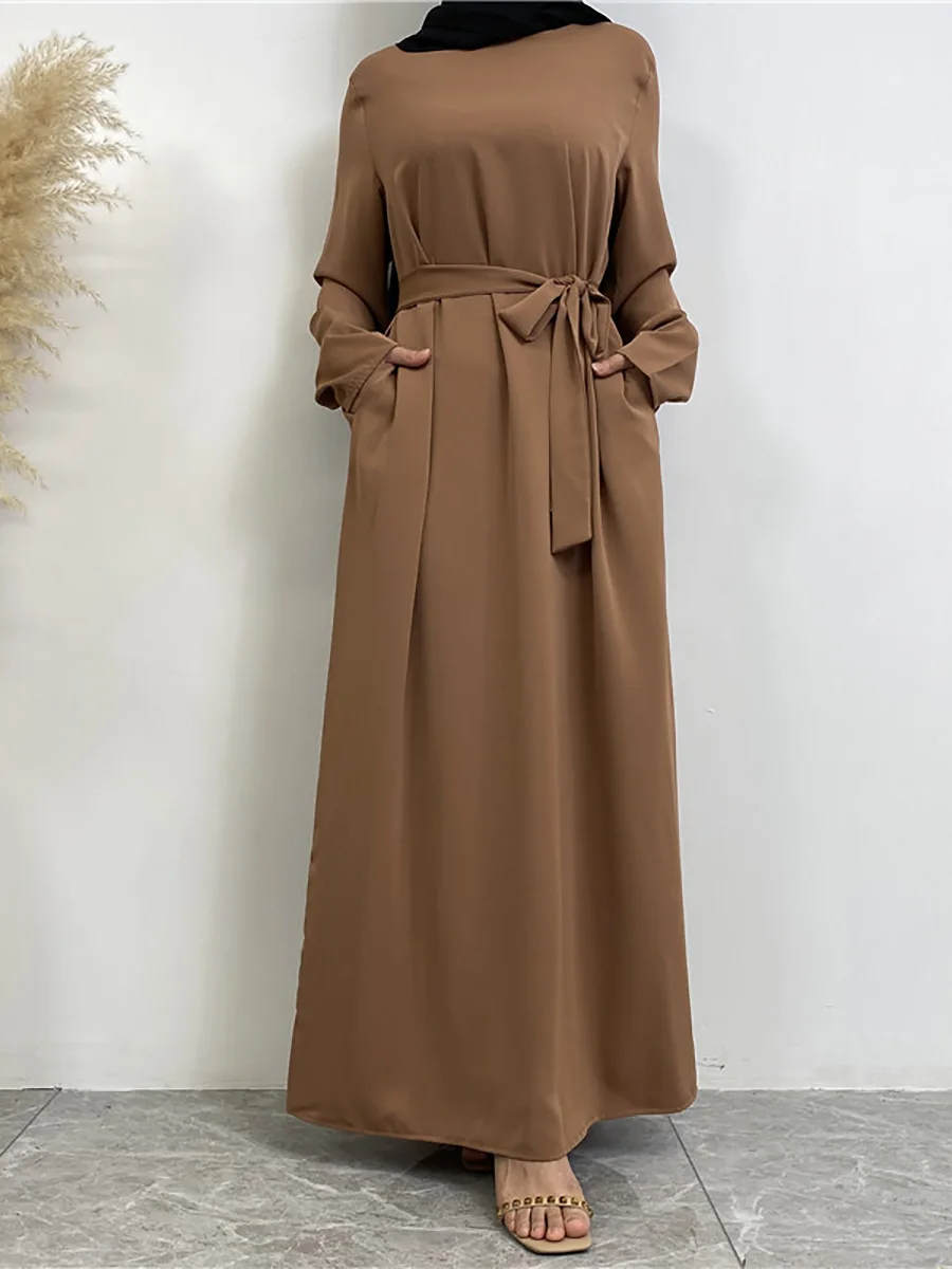 Moderate Abaya Fashion New Turkey Abaya Arab Dubai Islamic Clothing Muslim Women's Clothing Abaya Women Mose Women's Dress