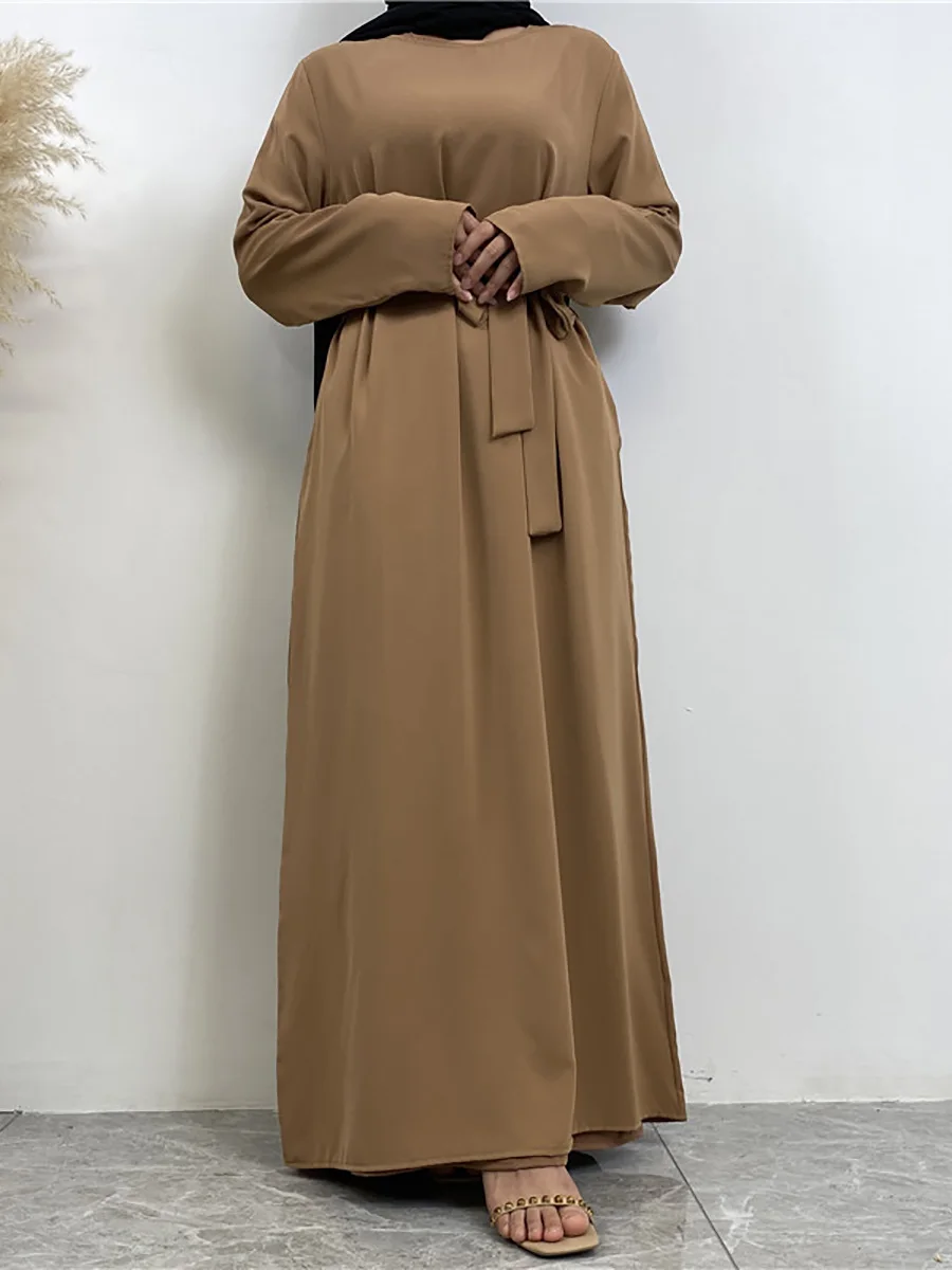 Moderate Abaya Fashion New Turkey Abaya Arab Dubai Islamic Clothing Muslim Women's Clothing Abaya Women Mose Women's Dress