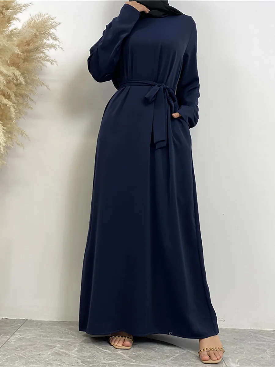 Moderate Abaya Fashion New Turkey Abaya Arab Dubai Islamic Clothing Muslim Women's Clothing Abaya Women Mose Women's Dress