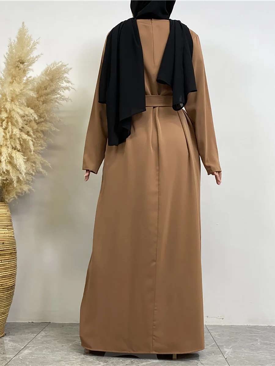 Moderate Abaya Fashion New Turkey Abaya Arab Dubai Islamic Clothing Muslim Women's Clothing Abaya Women Mose Women's Dress