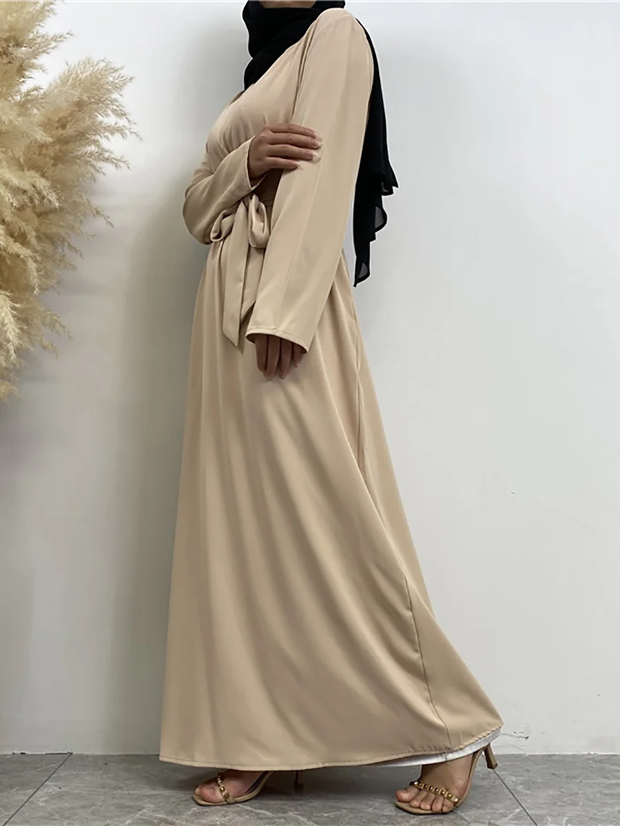 Moderate Abaya Fashion New Turkey Abaya Arab Dubai Islamic Clothing Muslim Women's Clothing Abaya Women Mose Women's Dress