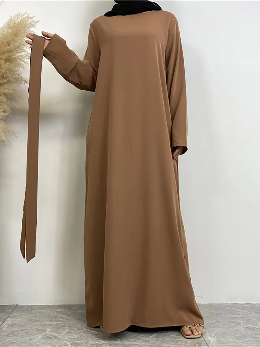 Moderate Abaya Fashion New Turkey Abaya Arab Dubai Islamic Clothing Muslim Women's Clothing Abaya Women Mose Women's Dress