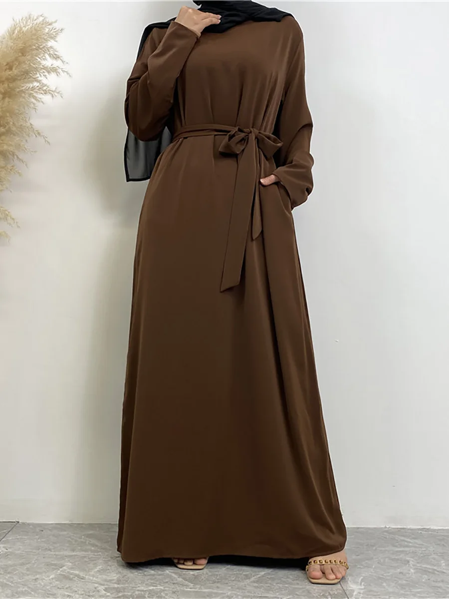 Moderate Abaya Fashion New Turkey Abaya Arab Dubai Islamic Clothing Muslim Women's Clothing Abaya Women Mose Women's Dress