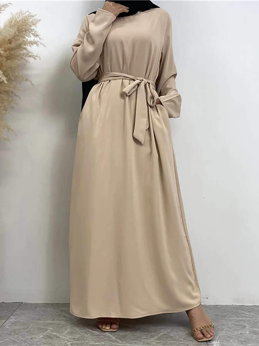 Moderate Abaya Fashion New Turkey Abaya Arab Dubai Islamic Clothing Muslim Women's Clothing Abaya Women Mose Women's Dress