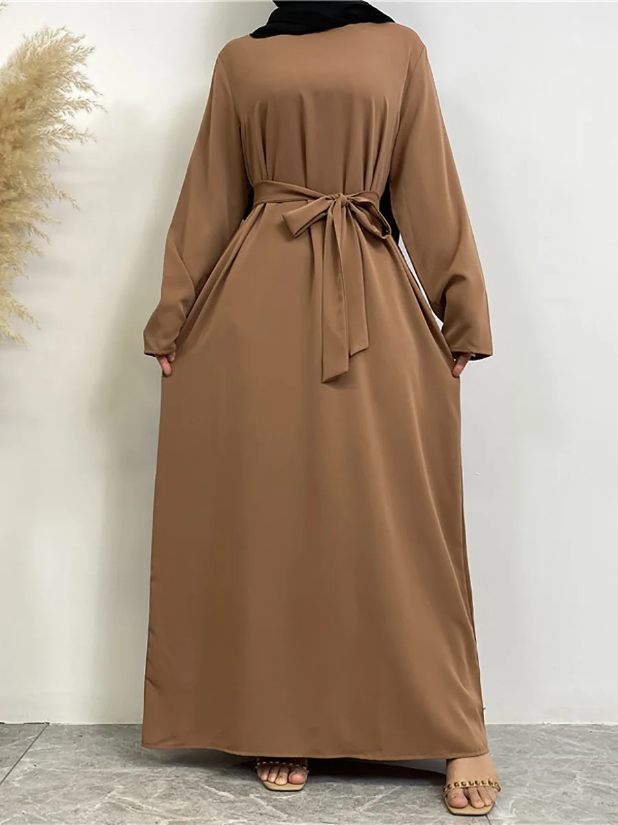 Moderate Abaya Fashion New Turkey Abaya Arab Dubai Islamic Clothing Muslim Women's Clothing Abaya Women Mose Women's Dress