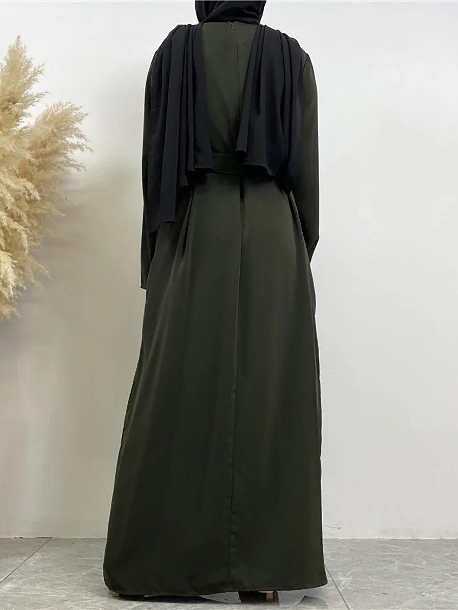 Moderate Abaya Fashion New Turkey Abaya Arab Dubai Islamic Clothing Muslim Women's Clothing Abaya Women Mose Women's Dress