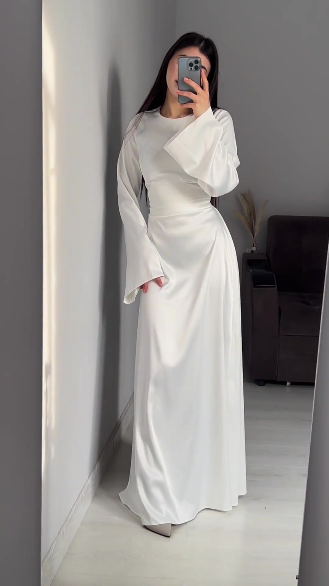 Spring Eid Muslim Dress Women Abaya Slim Fit Bandage Satin Solid Morocco Party Dresses Ramadan Islam Dubai Arab Long Robe 2024