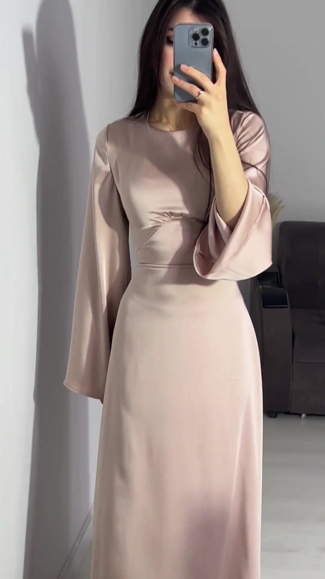 Spring Eid Muslim Dress Women Abaya Slim Fit Bandage Satin Solid Morocco Party Dresses Ramadan Islam Dubai Arab Long Robe 2024