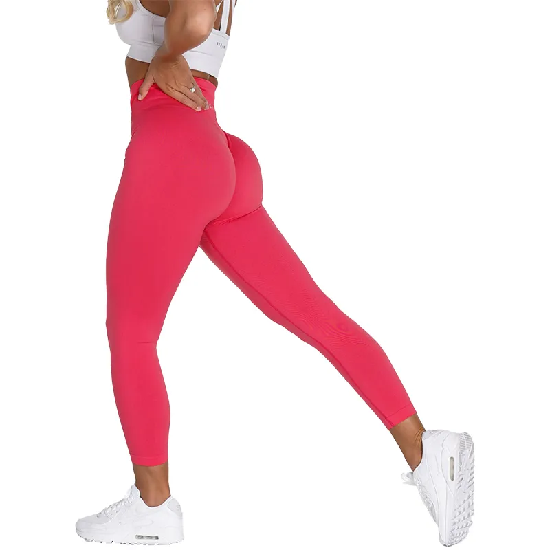 NVGTN Solid Seamless Leggings Women Soft Workout Tights Fitness Outfits Yoga Pants High Waisted Gym Wear Spandex Leggings