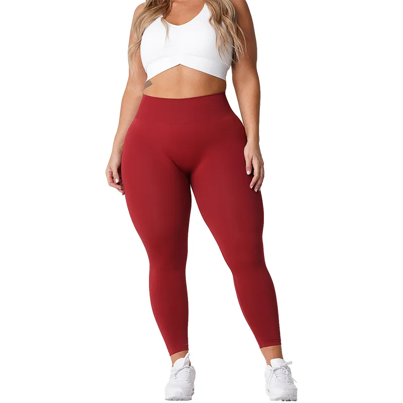 NVGTN Solid Seamless Leggings Women Soft Workout Tights Fitness Outfits Yoga Pants High Waisted Gym Wear Spandex Leggings