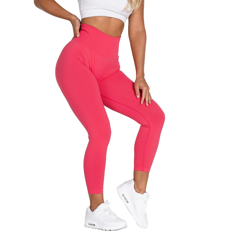 NVGTN Solid Seamless Leggings Women Soft Workout Tights Fitness Outfits Yoga Pants High Waisted Gym Wear Spandex Leggings