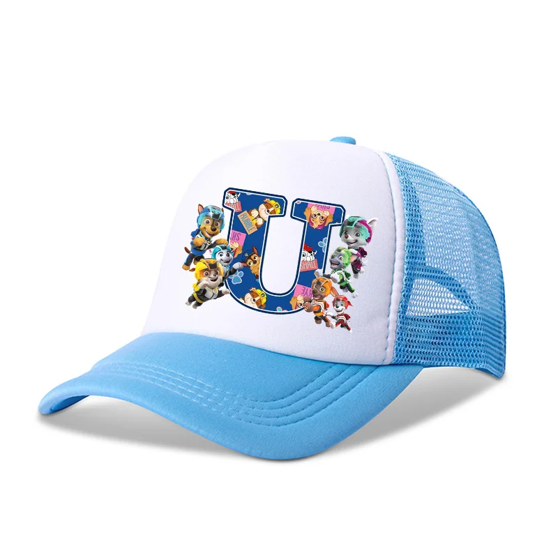 Paw Patrol Baseball Cap Chase Skye Cartoon Cute Letter Print Kids Hat Boy Athleisure Adjustable Sun Hats Fashion Birthday Gift