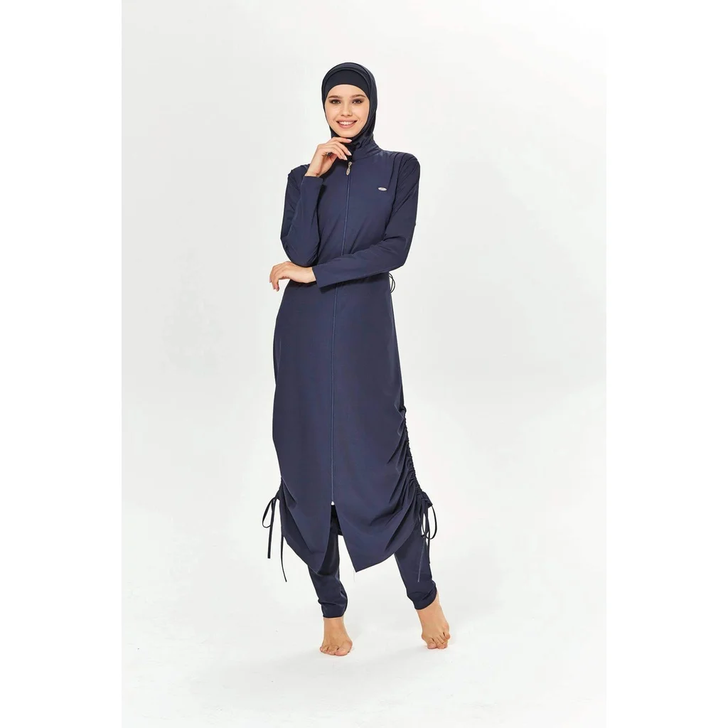 Muslim Swimwear women Modest Swimming Suit For Women islamic Long Sleeve Burkini Abaya Abayas Swimsuit Cover Ups Bat Shirt Hijab