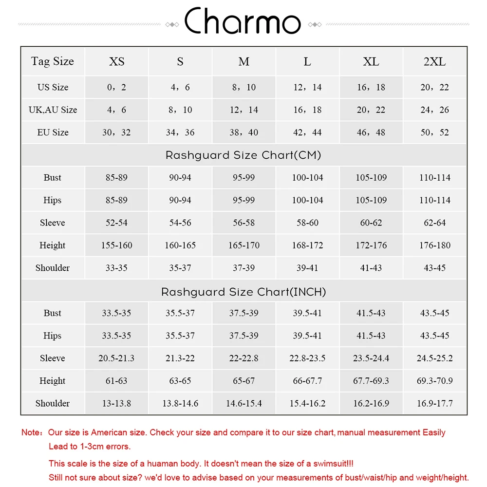 Charmo Women One Piece Rash Guard Swimsuit Long Sleeve Solid Color Bathing Suits Ruffle High Cut Monikini Swimwear