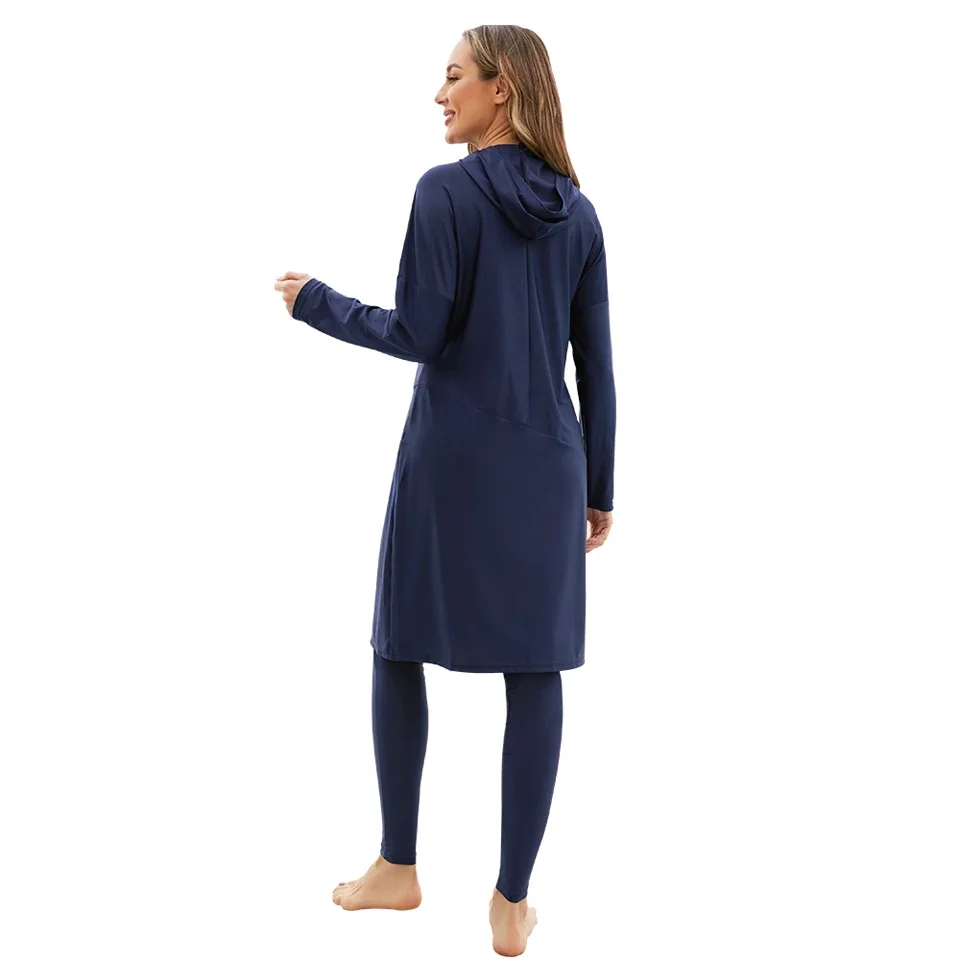 Burkini Muslim Swimwear 2023 Femme Musulmane Islamic Mujer Clothing With Hijab Suit Modest Swimsuits Beach Cover Ups For Women