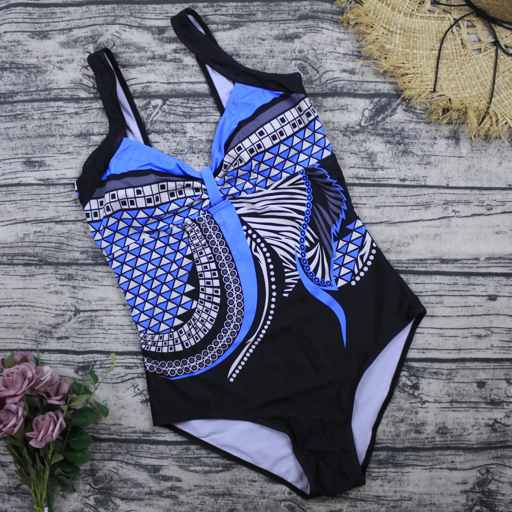 One-Piece Swimsuits Swimming Suit For Women Bodysuit Women Female Swimwear Bath Clothing Beach Wear With Pad Wire Free Print