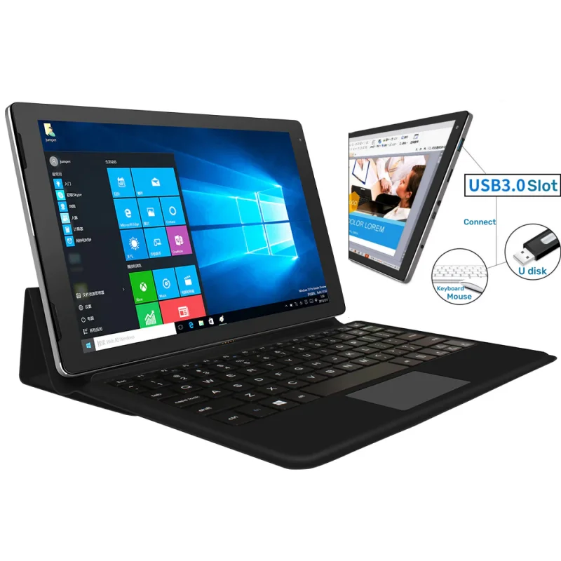 10.1 INCH EZpad 7 Windows 10 Z8350 CPU 2 in1 Tablet PC 64 Bit System 1920 x 1200 IPS P7 HDMI-Compatible USB 3.0 Dual Camera