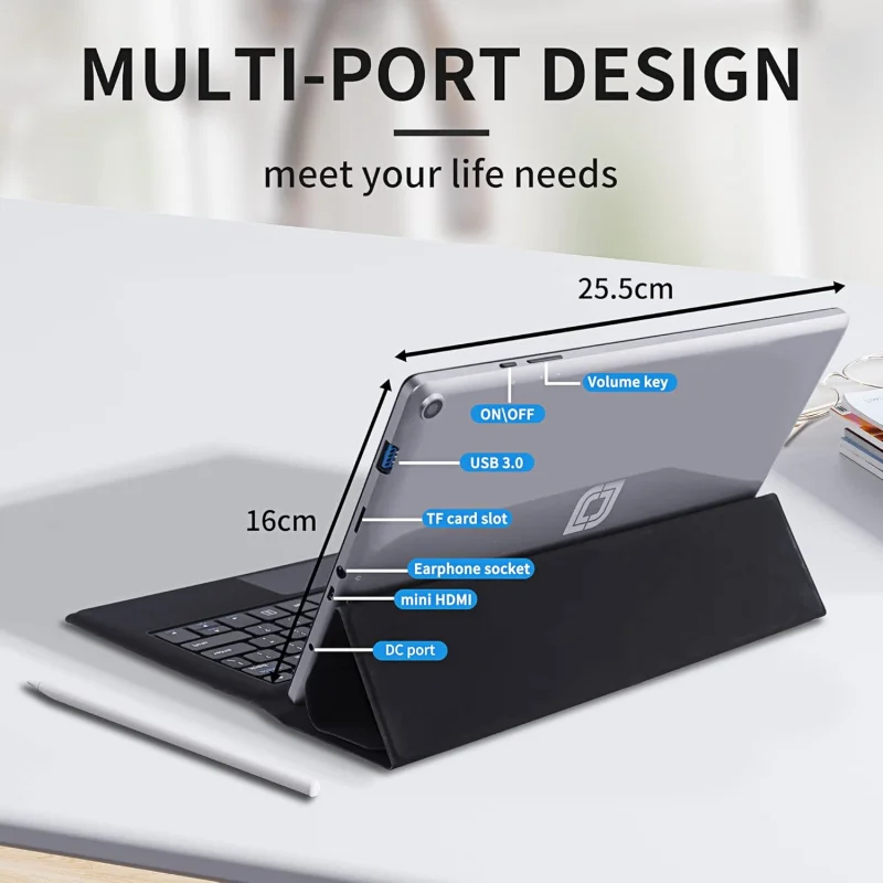 10.1 INCH EZpad 7 Windows 10 Z8350 CPU 2 in1 Tablet PC 64 Bit System 1920 x 1200 IPS P7 HDMI-Compatible USB 3.0 Dual Camera