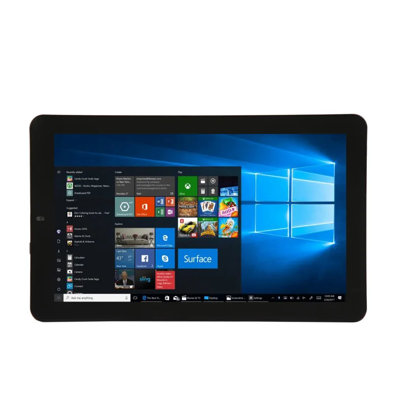 10.1 Inch RCA04 Tablet PC Windows 10 Quad Core 2GB RAM 32GB ROM Intel Atom X5-Z8350 1280x800 IPS Dual Cameras Mini HDMI 6000mAh