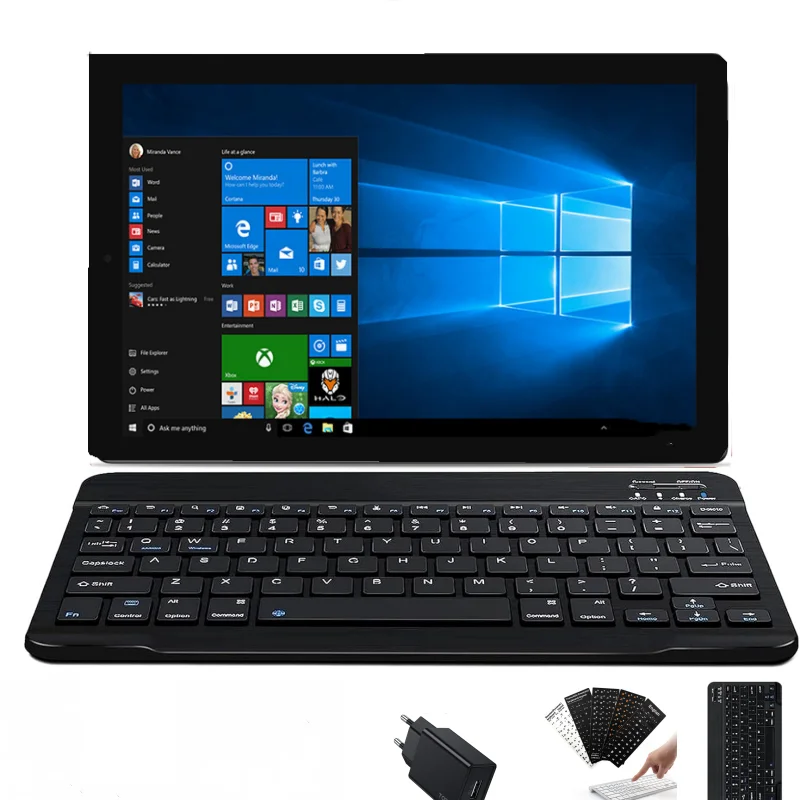 2GB RAM 32G ROM 10.1 '' X5-Z8350 CPU Windows 10/8  Z3735F Tablet PC RCA03  Dual Camera WIFI  5000mAh Quad Core 1280 x 800 IPS