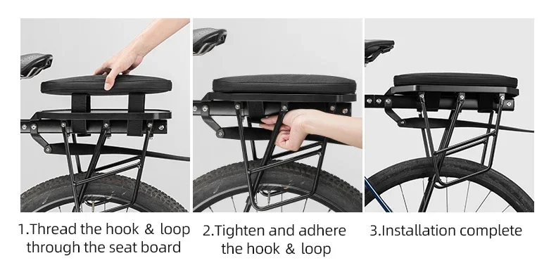 ROCKBROS Multifunctional Rear Seat Bag Universal Saddle Bag Back Rack 5L Capacity Seat Bag Expandable Cycling Luggage Trunk Bags ROCKBROS Multifunctional Rear Seat Bag Universal Saddle Bag Back Rack 5L Capacity Seat Bag Expandable Cycling Luggage Trunk Bags
