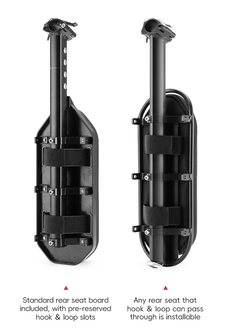 ROCKBROS Multifunctional Rear Seat Bag Universal Saddle Bag Back Rack 5L Capacity Seat Bag Expandable Cycling Luggage Trunk Bags ROCKBROS Multifunctional Rear Seat Bag Universal Saddle Bag Back Rack 5L Capacity Seat Bag Expandable Cycling Luggage Trunk Bags