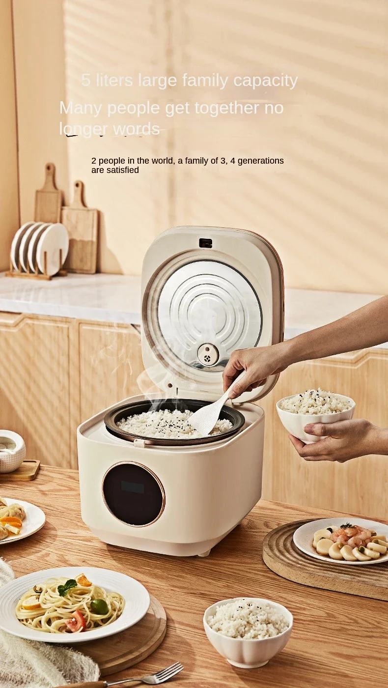 Quality Multifunctional Rice Cooker 5L Large Capacity 110V USA Regulations Household Reservation Non-stick Smart Rice Cookers