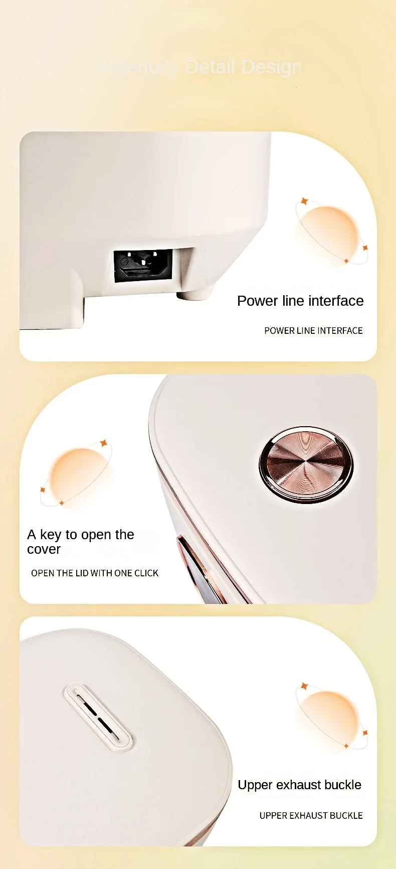 Quality Multifunctional Rice Cooker 5L Large Capacity 110V USA Regulations Household Reservation Non-stick Smart Rice Cookers