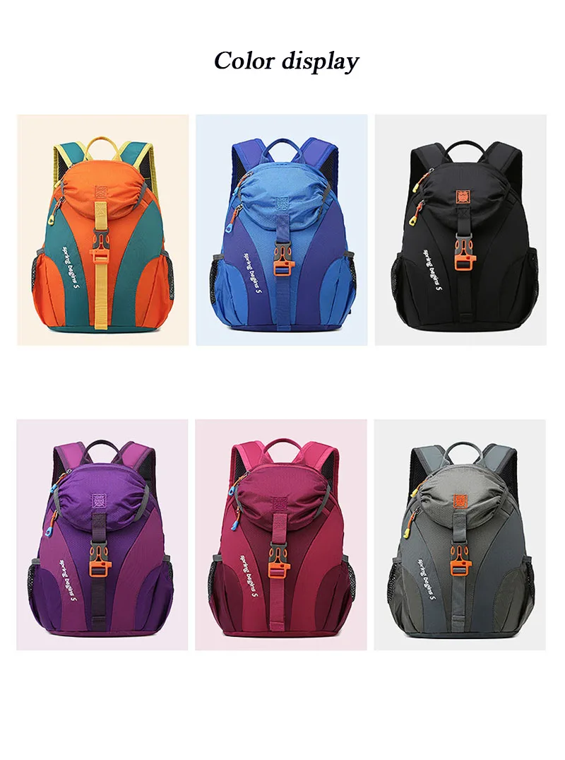 5L Outdoor Travel Lightweight Backpack Nylon Multifunctional Waterproof And Breathable Spring Outing Small Backpack