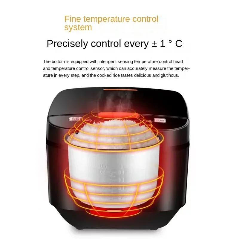 5L rice cooker for home use, large capacity, multifunctional intelligent soup making rice cooker