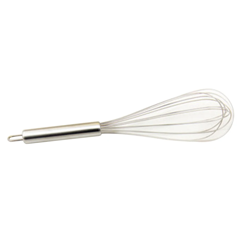 8/10/12 inches Stainless Steel Balloon Wire Whisk Manual Egg Beater Mixer Kitchen Baking Utensil Milk Cream Butter Whisk Mixer