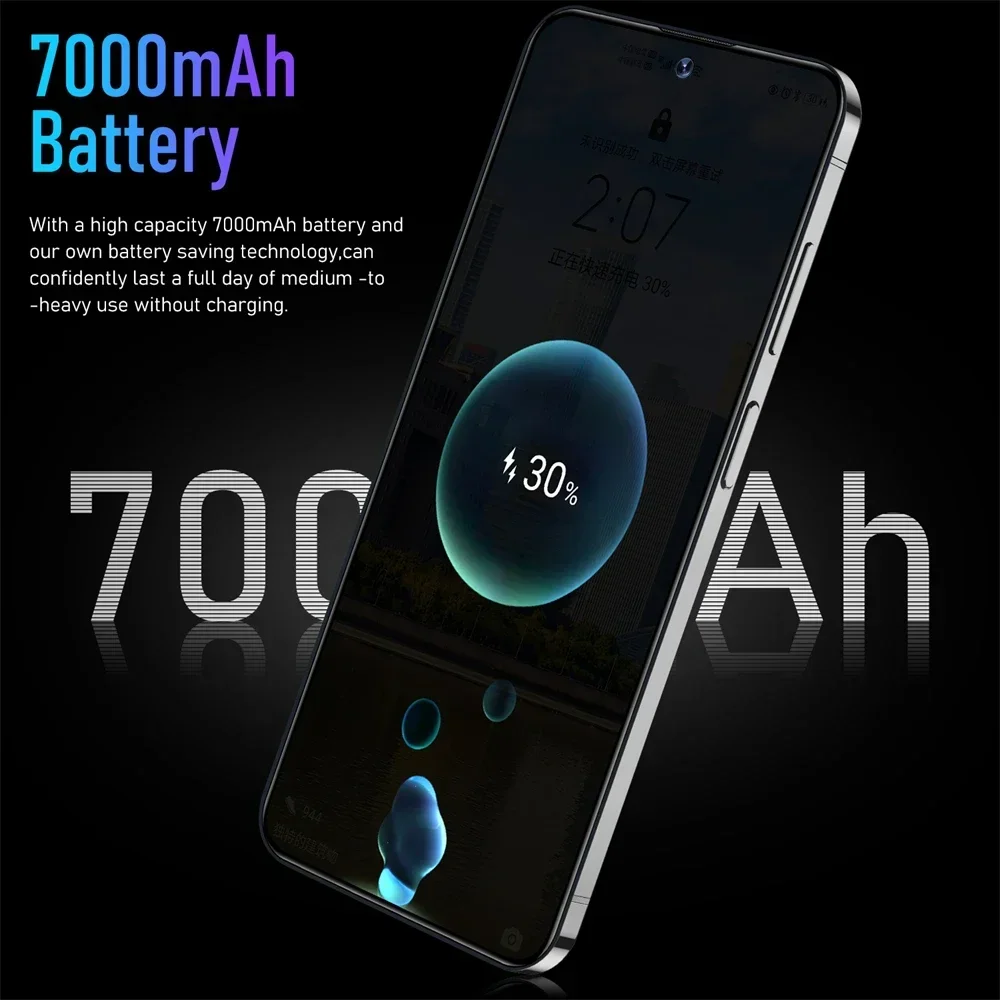 S24 Ultra smartphone 7.0 HD Screen Cell phone 16GB+1TB Cellphones Dual Sim Face Unlocked 5G Original Mobile Phones Android