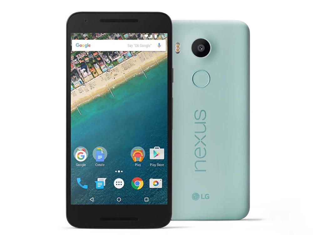 Unlocked Original LG Nexus 5X 4G Mobile Phone  H790 5.2'' 2GB RAM 16/32GB ROM LTE  CellPhone 13.0MP 1080P Hexa Core SmartPhone