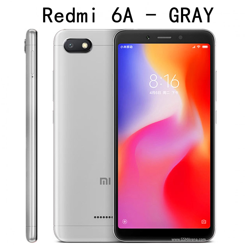 Original Xiaomi Redmi 6 4GB 64GB 13000mAh 6.6 inch celular googleplay Fingerprint Octa-core Global Rom 4G Smartphone