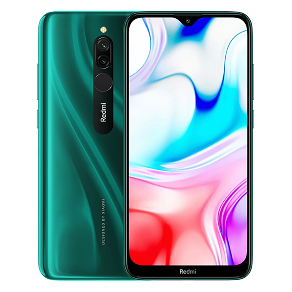 Original Xiaomi Redmi 8 Dual SIM 12MP+2MP+8MP 3GB+32GB 4GB+64GB Smartphone 6.22'' Snapdragon 439 Octa-Core 4G LTE Mobile Phone