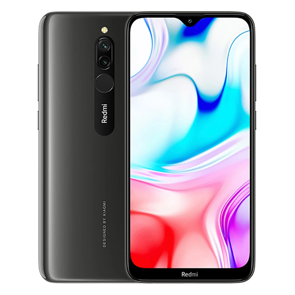 Original Xiaomi Redmi 8 Dual SIM 12MP+2MP+8MP 3GB+32GB 4GB+64GB Smartphone 6.22'' Snapdragon 439 Octa-Core 4G LTE Mobile Phone